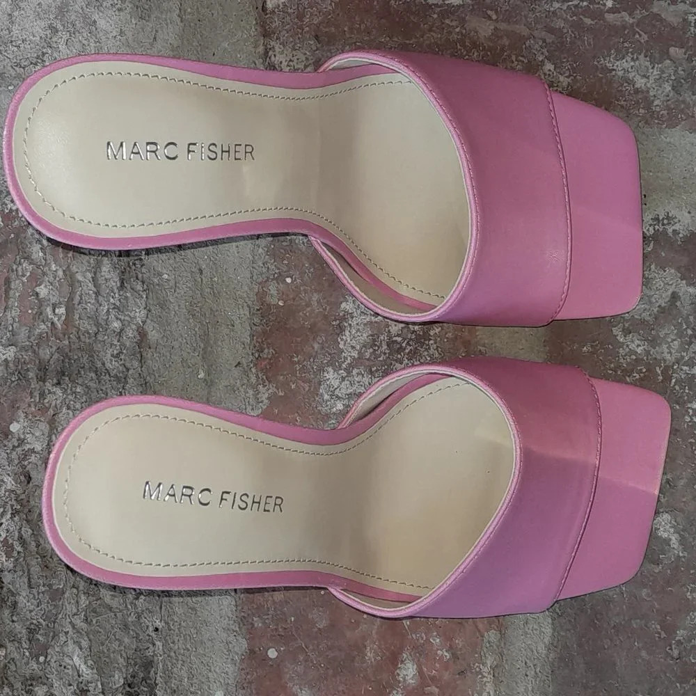 Marc Fisher Danria Med. Pink Sandal - Picture 2 of 12